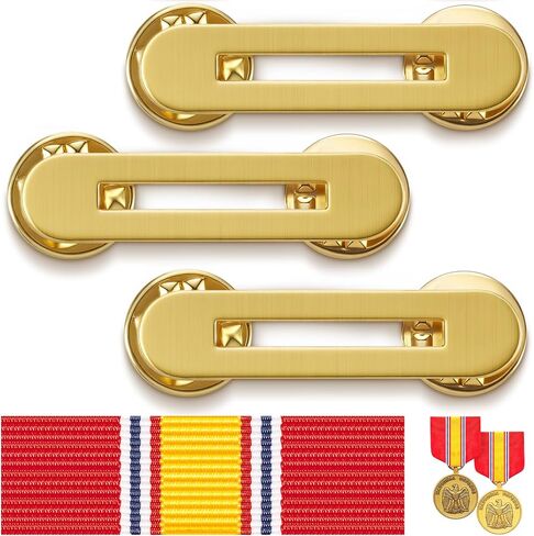 3 Pcs Independence Day Ribbon Mounting Bar Patriotic Military Ribbon Holding Bar for Uniforms Organizer Holder in Saudi Arabia