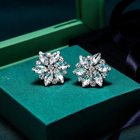 Flyonce Shoe Clips Rhinestone Crystal Shoes Buckle for Women,Decoration Charms for Dress Hat in Saudi Arabia