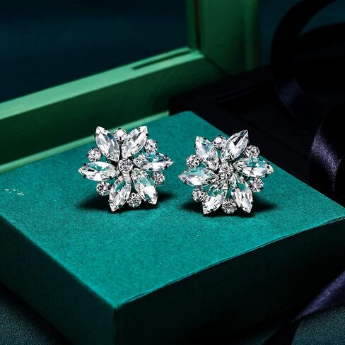 Flyonce Shoe Clips Rhinestone Crystal Shoes Buckle for Women,Decoration Charms for Dress Hat in Kuwait