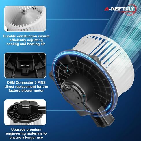 AC Blower Motor Fan Compatible with 2013 2014 2015 2016 Mazda CX-5 CX5 2.0L 2.5L, 2014-2018 Mazda 3, HVAC Plastic Heater Blower Motor Replacement, 700296, KD45-61-B10, GHP9-61-B10 in Saudi Arabia