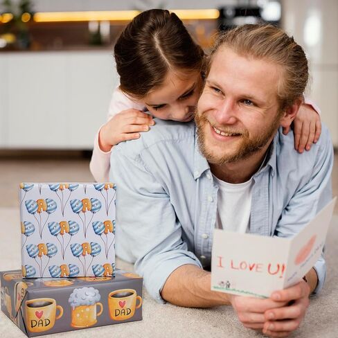 ورق تغليف وحيد القرن من Vnaaem - عيد ميلاد سعيد على شكل حرف وحيد القرن - 6 قطع هدية عيد ميلاد للفتيات للفتيات والأطفال وحفلات استحمام الطفل 19.6 × 27.8 بوصة in Kuwait