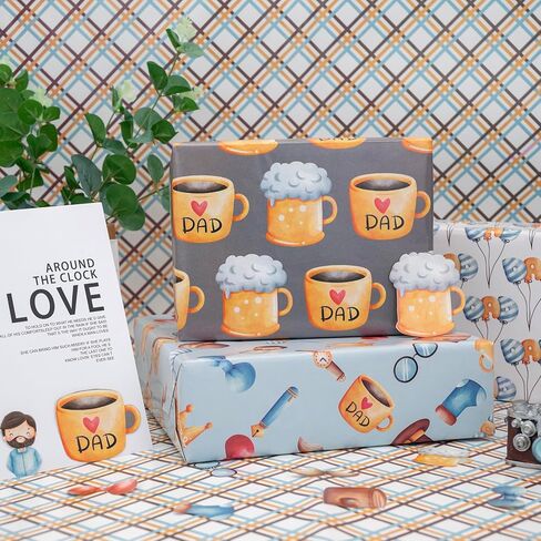 ورق تغليف وحيد القرن من Vnaaem - عيد ميلاد سعيد على شكل حرف وحيد القرن - 6 قطع هدية عيد ميلاد للفتيات للفتيات والأطفال وحفلات استحمام الطفل 19.6 × 27.8 بوصة in Kuwait