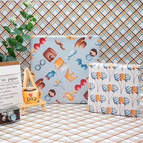 ورق تغليف وحيد القرن من Vnaaem - عيد ميلاد سعيد على شكل حرف وحيد القرن - 6 قطع هدية عيد ميلاد للفتيات للفتيات والأطفال وحفلات استحمام الطفل 19.6 × 27.8 بوصة in Kuwait