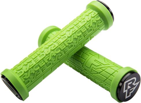 RaceFace AC990082 Lock-On Grippler Grips, Red, 30mm in Saudi Arabia