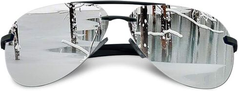 Aviator Sunglasses for Men Women Polarized Mirrored driving in Saudi Arabia