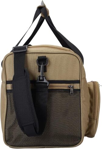 Large Sports Duffel Bag 20 inch for Travel Gym as Shoulder Bag and Hand Carry - Tan in Saudi Arabia