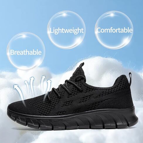 Women's Running Shoes Walking Sneakers Sports Athletic Workout Tennis Gym Casual Fashion Fitness Breathable Lightweight Comfortable Mesh Soft Shoe in Saudi Arabia