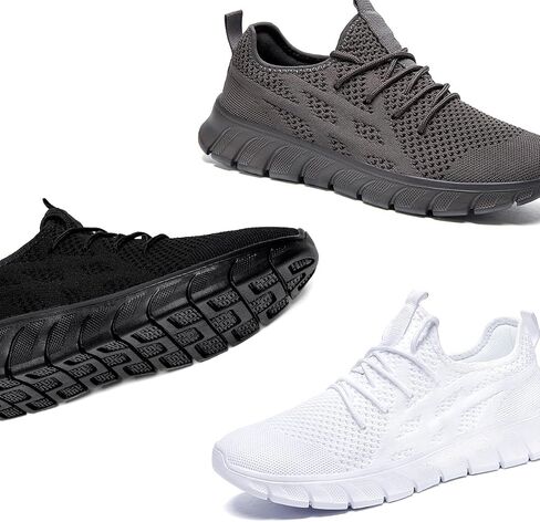 Women's Running Shoes Walking Sneakers Sports Athletic Workout Tennis Gym Casual Fashion Fitness Breathable Lightweight Comfortable Mesh Soft Shoe in Saudi Arabia