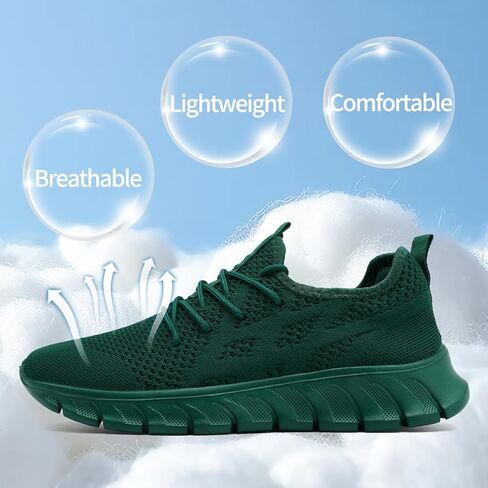 Women's Running Shoes Walking Sneakers Sports Athletic Workout Tennis Gym Casual Fashion Fitness Breathable Lightweight Comfortable Mesh Soft Shoe in Kuwait