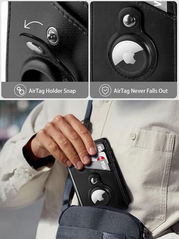 محفظة Miroddi مع حامل Airtag ، محفظة حامل بطاقة الائتمان للنساء ، محفظة جيب أمامية جلدية ، محفظة Bifold الحد الأدنى ، 9 فتحات بطاقة و 4 جيوب تخزين ، حظر RFID ، وردي in Kuwait