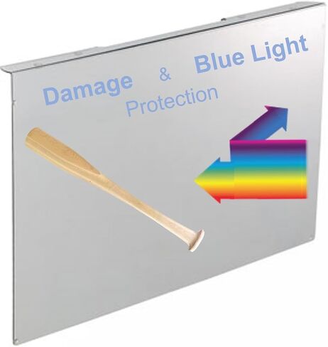 VizoBlueX 23-24 inch Anti-Blue Light Filter for Computer Monitor. Screen Protector Panel 21.5" x13.0 Blocks Blue Light for LCD TV PC iMac 24 Retina in Kuwait