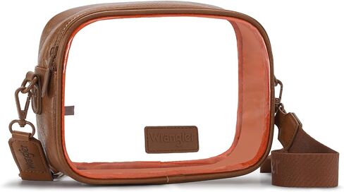 Montana West X Wrangler Clear Bag for Stadium Events Unix Crossbody Purse for Concerts, Sports in Kuwait