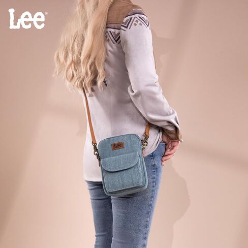 أكياس مونتانا ويست X Lee Crossbody للنساء الدنيم الصغير المحافظ على حقائب يد السفر مع حزام قابل للتعديل in Saudi Arabia