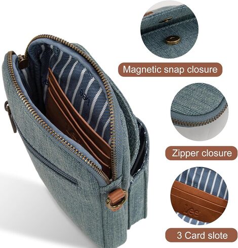 أكياس مونتانا ويست X Lee Crossbody للنساء الدنيم الصغير المحافظ على حقائب يد السفر مع حزام قابل للتعديل in Saudi Arabia