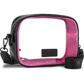 Montana West X Wrangler Clear Bag for Stadium Events Unix Crossbody Purse for Concerts, Sports