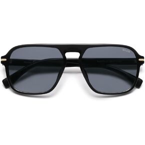 Sojos Retro Aviator نظارات شمسية مستقطبة للرجال للنساء العصرية عتيقة المربع التجريبي الظلال SJ2370