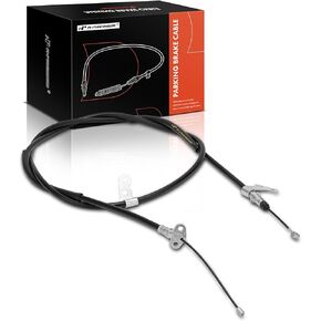 A-Premium Rear Passenger Side Parking Brake Cable Assembly Compatible with Nissan Models: Frontier 2000-2004, Xterra 2003-2004 - Replace# 365308Z300