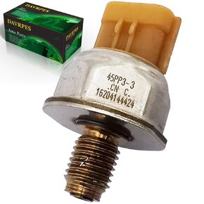 45PP3-3 Original Fuel Rail Pressure Sensor for Nissan Navara Pathfinder 2.5L Diesel 2005-2011 Replace#45PP33｜1465A034A｜8C1Q9D280AA