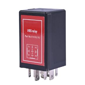 VBS Relay Compatible with Dynapac CA152 CA251 CC102 CC232 CC412 CC422 CC722 CC900 Replace 4700382782 370233 382782 9 Pins
