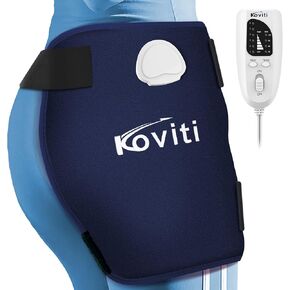 Koviti Hip Heating Pad for Sciatica Pain Relief - FSA HSA Eligible Hip Brace, Electric Heat Pad for Lower Back Thigh Buttock, Hot Physical Therapy Gifts for Women Men, Mom, Dad(XL)