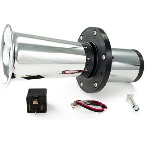 HornBlasters Chrome Oogah Horn - Old Time Car Sound - Replaces or Adds On to Stock Horn