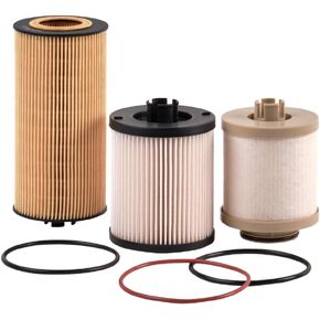 DOC'S DIESEL 6.4L Powerstroke Filter Kit 2008-2010 | Replaces FD4617 FL2016 | OEM Grade Fuel/Water Separator and Oil Filter