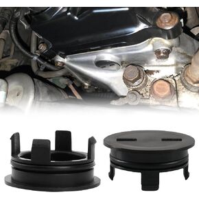 2PCS Cylinder Head Rear Cam Plug, Cam Plug Cap Compatible with Honda Civic Fit HR-V Insight CR-V CR-Z Acur Integra, Replace 12513-P72-003