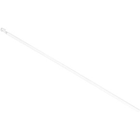 uxcell Blind Wand Replacement with Hook, 1Pcs 24" Long Plastic Blind Tilt Wand with Hook, Vertical Blind Rod Stick for Window Blind Stick Wand Opener (White)