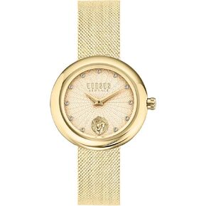 Versus Versace Lea Collection Watch Watch Watches مع سوار ذهبي وحالة واتصل