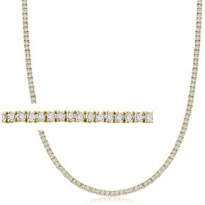 Ross-Simons 3.00 ct. t.w. Diamond Tennis Necklace Color I-J Clarity I3
