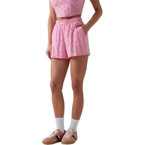 GUESS Women's Eco Peony Jacquard Short