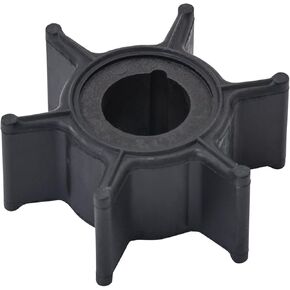 47-161543 Water Pump Impeller for Mercury Mariner Tohatsu Nissan Outboard 2 2.5 3.3 3.5 4 5 6 HP Boat Engine Parts Replacement 369-65021-1 369650211 Sierra 18-3098 47-16154-3