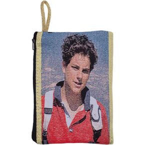 كارلو Acutis و Saint Michael The Archangel Rosary Pouch | إغلاق السوستة | راعي القديس الإنترنت | القديس الألفي الأول | هدية كاثوليكية كبيرة