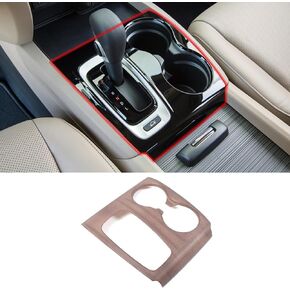 Gear Shift Panel Cover Trim for Honda Pilot 2016-2020/ Honda Ridgeline 2017-2019, ABS Automotive Center Consoles Cup Holder Cover Protector Accessories (Carbon Fiber Pattern)