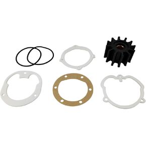 Inboard Water Pump Impeller 1210-0001-P 09-1027B-1 for Johnson F5B Onan 132-0162 Volvo Penta 860203 3862281 875812 21951346 Yanmar 127610-42770 129471-42532 Spline Drive