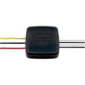 United Pacific 90660 LED Flasher Wherning Module W/24 أنماط فلاش قابلة للتحديد ، 12 فولت ، مخرجتين ، 20AMP ​​MAX (يتطلب مفتاحًا مؤقتًا) - وحدة واحدة