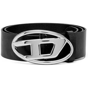 Diesel B-1DR Women's Leather Logo Belt