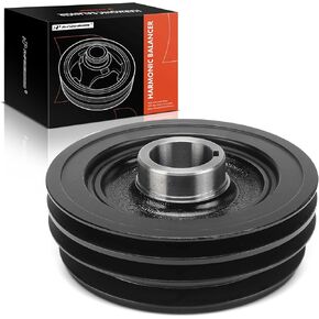 A-Premium Engine Harmonic Balancer Crankshaft Pulley Compatible with Mitsubishi L200 Sportero 2005-2015, Nativa/Paj Sport 2008, Pajero Iv/Montero 2006, Pajero Sport 2008, Pajero/Montero 2006, Pajero