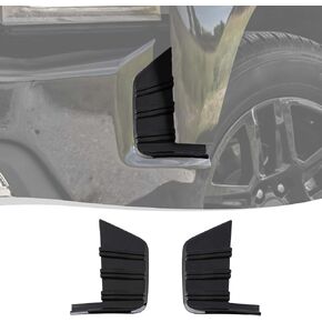 غطاء ضوء فودونالا Chrome Fog Light Light Trim مدي متوافق مع 2019-2022 Chevy Silverado 1500