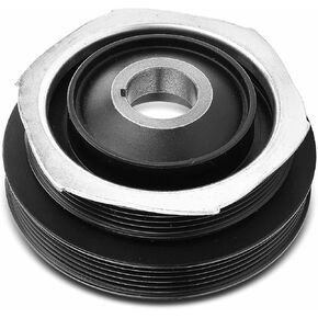A-Premium Engine Harmonic Balancer Crankshaft Pulley Compatible with Ford Probe 1993-1997 & Mazda MX-6 MX6 1993-1997, 626 1993-1997, Millenia 1995-2002, DOHC V6 2.5L, Replace# F32Z6C337A, KL0111400A