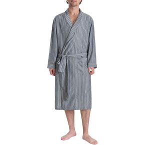 Latuza Men's Lightweight Robe Cotton Blend Knee Length Bathrobe in Kuwait