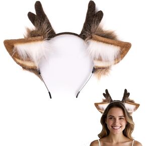 Faux Fur Ear Headbands Costume Headwear