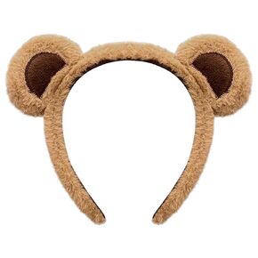 IGMaryBox Bear Ears Headband Animal Ears Headwear Plush Hairband For Animal Cosplay Cute Party Headwear Halloween Cosplsy Costume Accessories Christmas Cosplay Hairbands