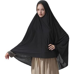 Muslim Islamic Ramadan Women's Elegant Modest Scarf Soft Lightweight Jersey Hijab Long Hijabs