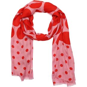 Kate Spade New York Women's Dot Dot Scarf ، Anglish & Lightweight Fashion Assactory