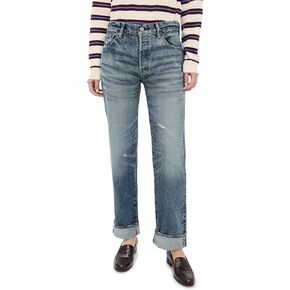 MOUSSY VINTAGE Women's Aquebogue Straight Jeans