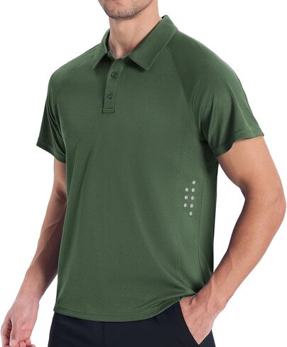 Zity 3 Pack Mens Polo قمصان قصيرة الأكمام الرطوبة الرطبة الفطرية أعمال رياضية غير رسمية القمصان الجولف للرجال in Kuwait