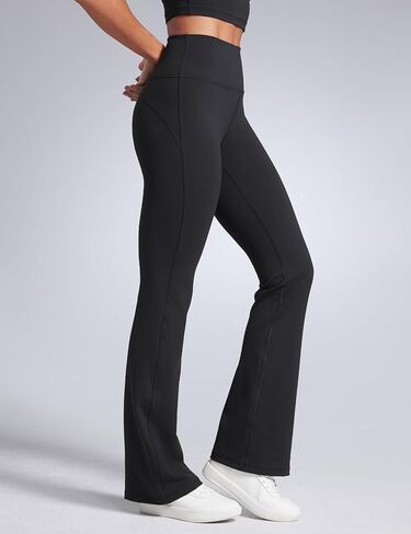 CRZ Yoga Women Butterbreeze High Weist Flare Pants 32 '' - Disual Yoga Dress Bootcut Wide in Kuwait