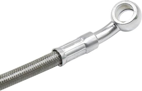 uxcell Universal 75cm Stainless Steel Clutch Hydraulic Oil Hose Line for Motorcycle in Saudi Arabia