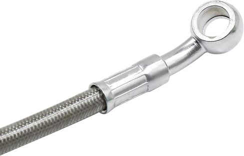 uxcell Universal 75cm Stainless Steel Clutch Hydraulic Oil Hose Line for Motorcycle in Saudi Arabia